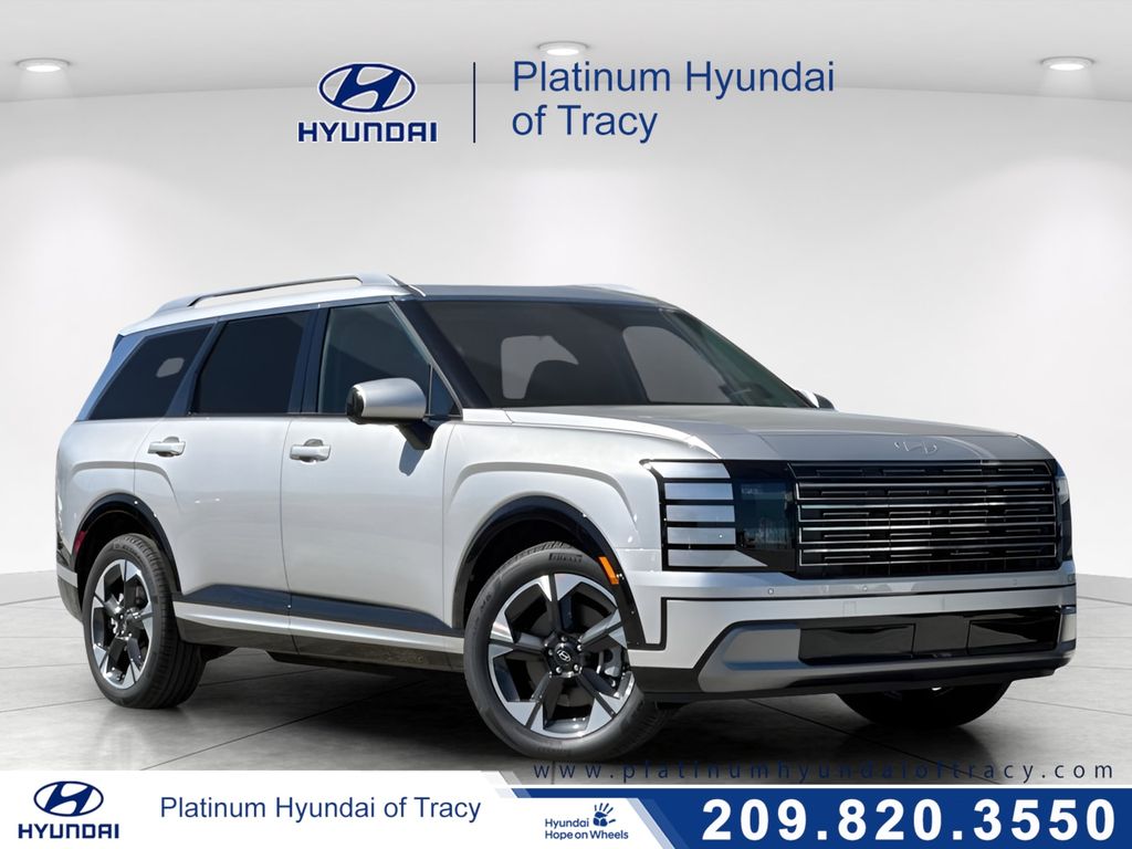 Typhoon Silver Metallic 2026 Hyundai Palisade Hybrid SUV / Crossover All-Wheel Drive 6-Speed Automatic