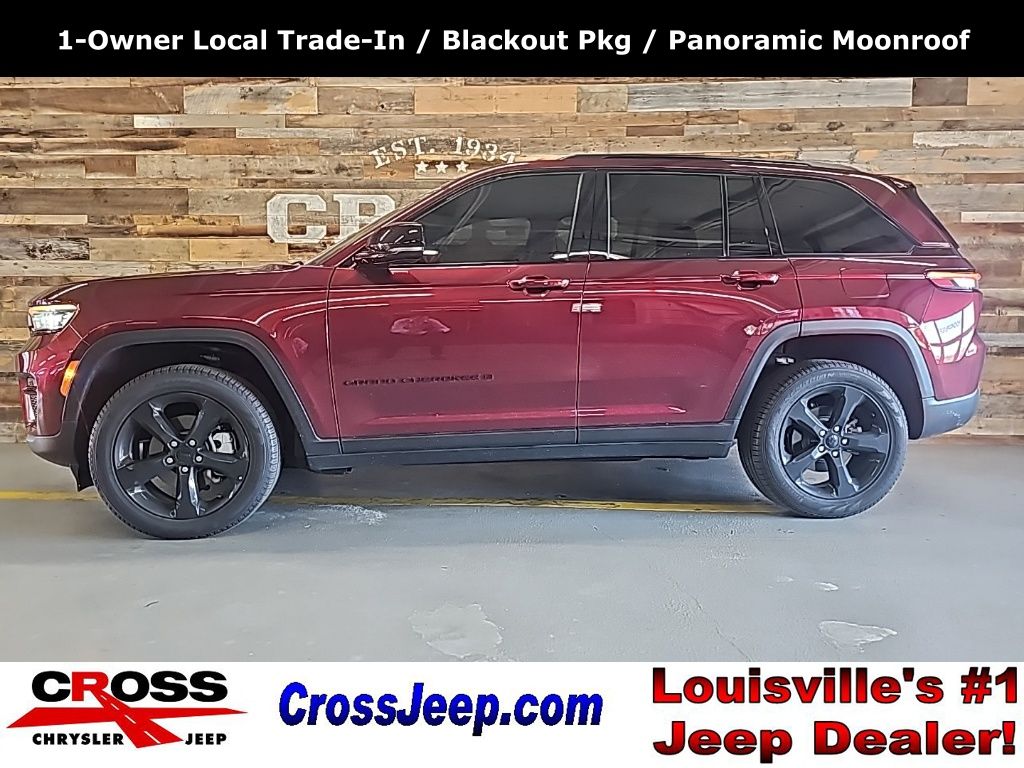 Velvet Red Pearlcoat 2025 Jeep Grand Cherokee Limited 4WD SUV / Crossover Four-Wheel Drive 8-Speed Automatic