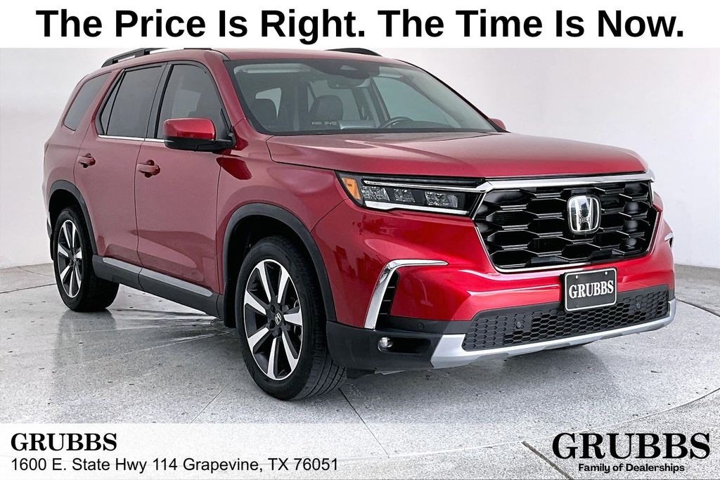 Radiant Red Metallic II 2023 Honda Pilot SUV / Crossover All-Wheel Drive Automatic