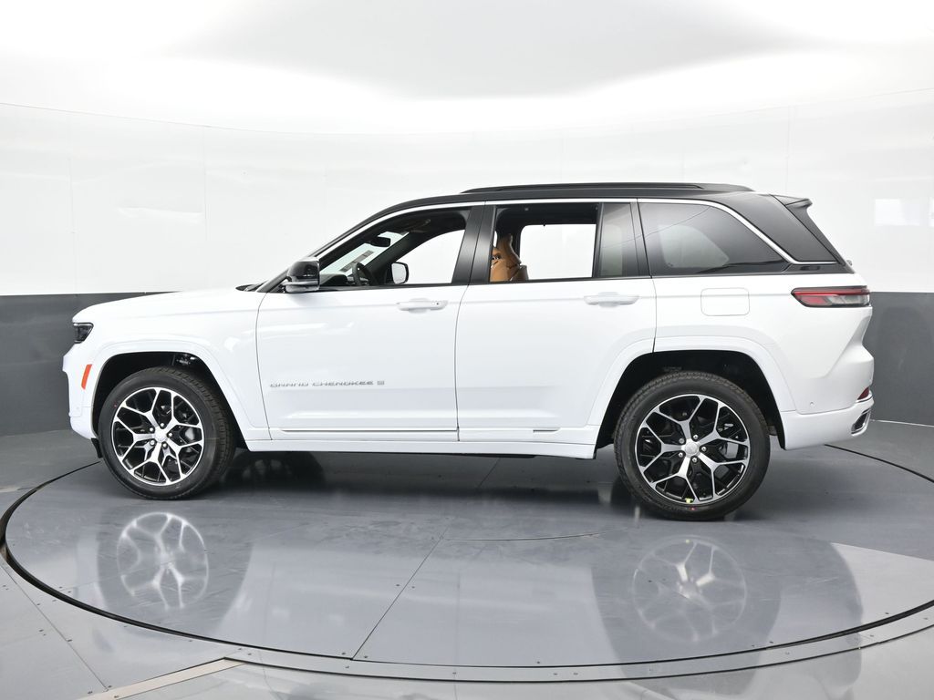 New 2025 Bright White Clearcoat Jeep Summit image 3