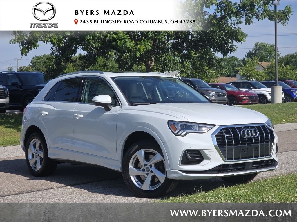 Glacier White 2020 Audi Q3 quattro Premium Plus 45 TFSI SUV / Crossover All-Wheel Drive 8-Speed Automatic