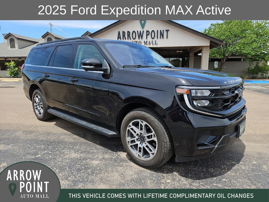 Black Metallic 2025 Ford Expedition SUV / Crossover Four-Wheel Drive Automatic