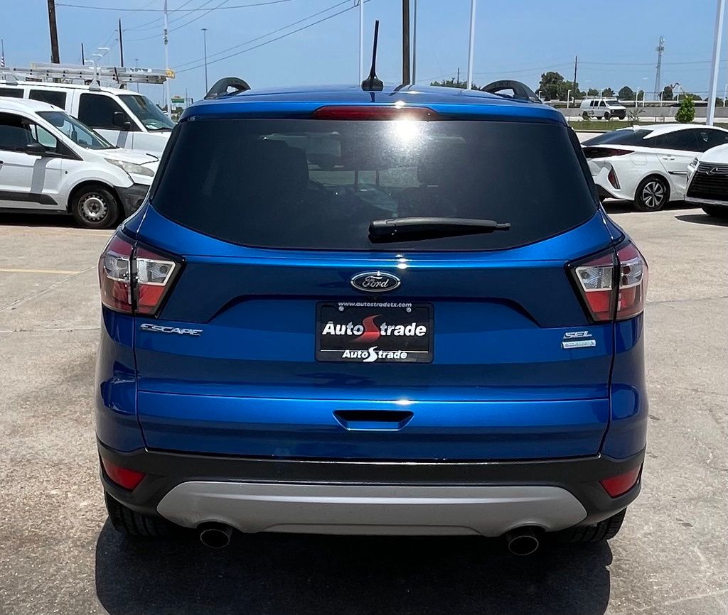 2018 Ford Escape SEL Blue at Shottenkirk Kia Fort Bend