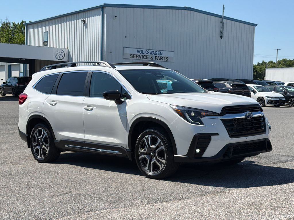 Crystal White Pearl 2025 Subaru Ascent Limited 7-Passenger AWD SUV / Crossover All-Wheel Drive Continuously Variable Transmission