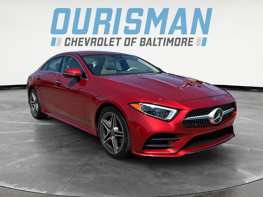 Red 2020 Mercedes-Benz CLS 450 Coupe 4MATIC Coupe All-Wheel Drive 9-Speed Automatic