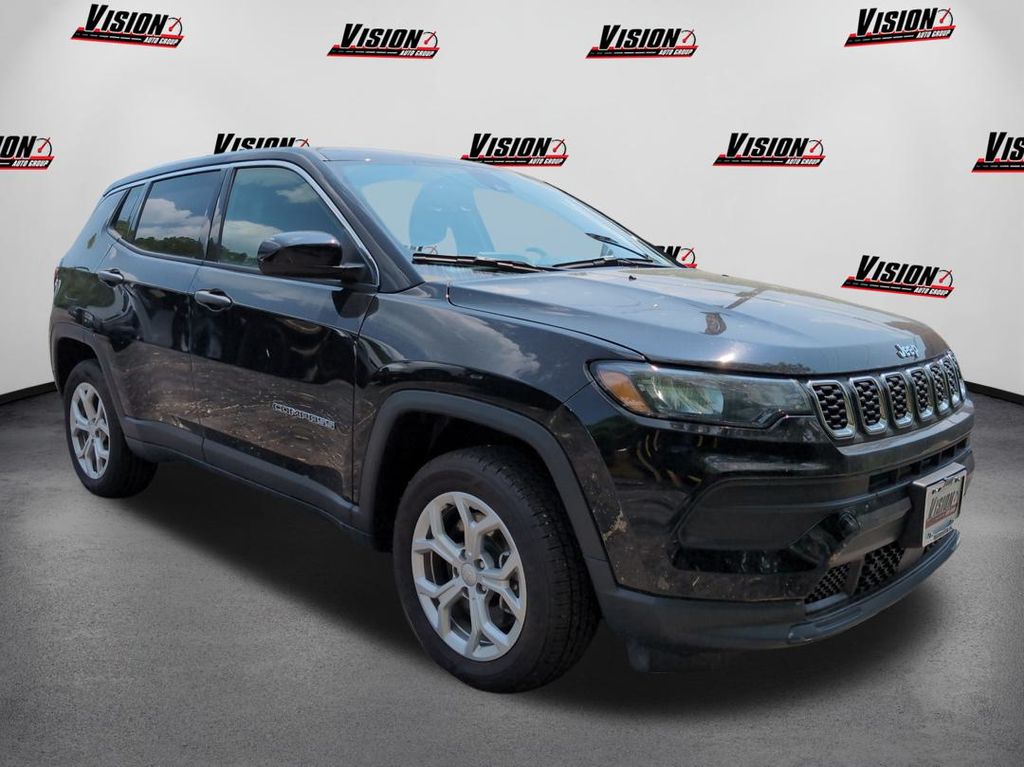 Used 2024 Jeep Compass Sport with VIN 3C4NJDAN9RT103583 for sale in Miami, FL