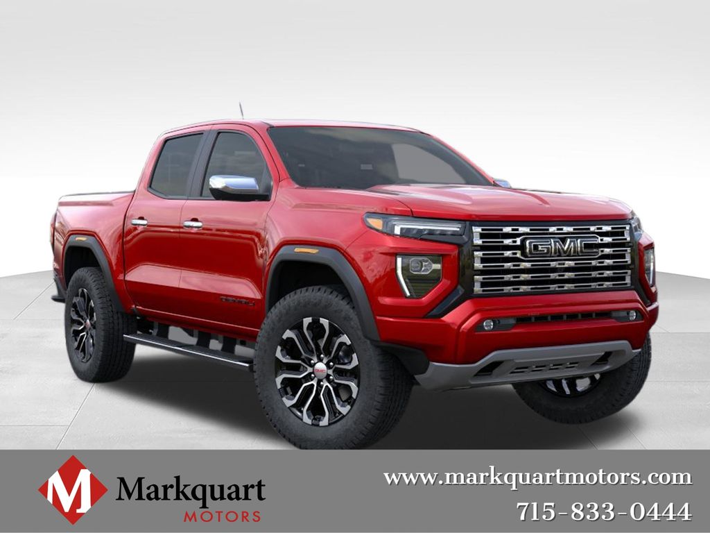 Volcanic Red Tintcoat 2026 GMC Canyon Pickup Truck Four-Wheel Drive 8-Speed Automatic