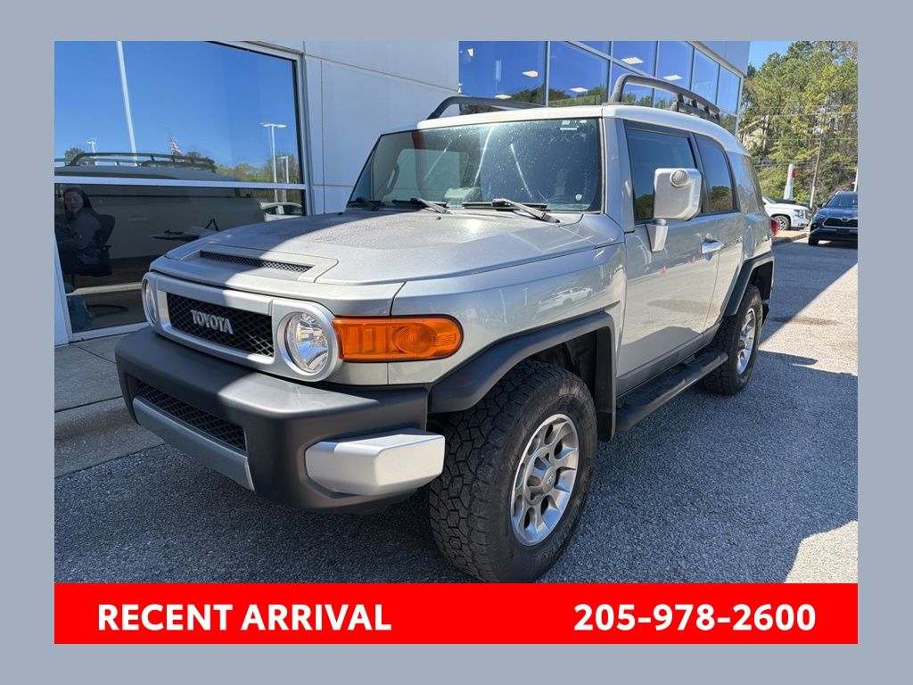 Silver Fresco Metallic 2012 Toyota FJ Cruiser 4WD SUV / Crossover Four-Wheel Drive 5-Speed Automatic