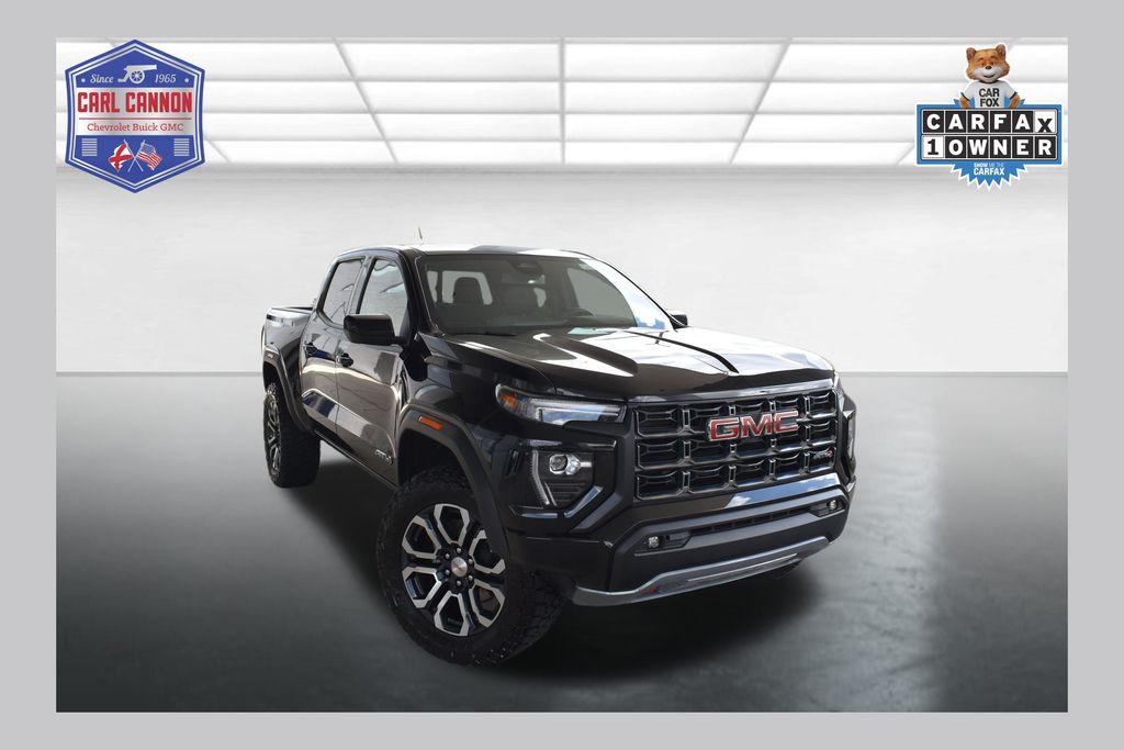 Onyx Black 2024 GMC Canyon Pickup Truck Four-Wheel Drive 8-Speed Automatic