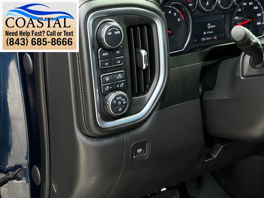 2021 Chevrolet Silverado 1500 LTZ Blue at Bob Mills Chevrolet