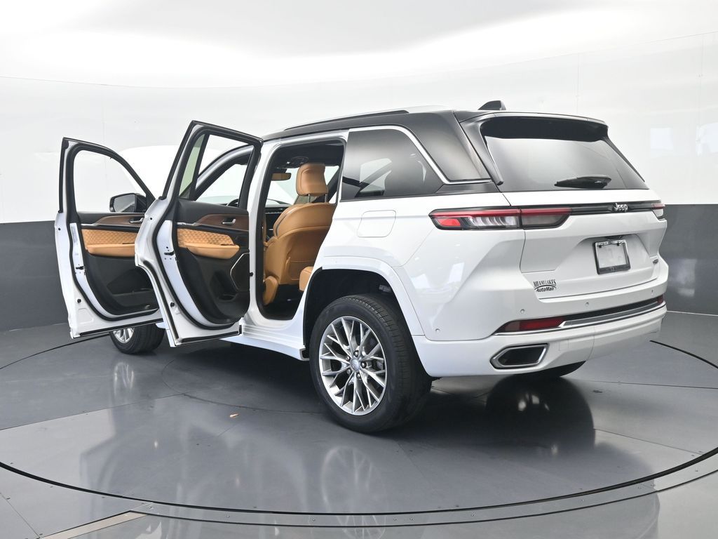 Used 2022 Bright White Clearcoat Jeep Summit image 87