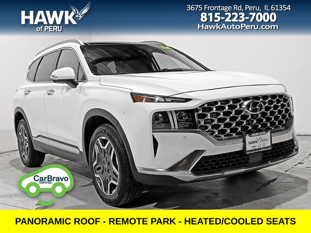 Serenity White Pearl 2023 Hyundai Santa Fe Limited FWD SUV / Crossover Front-Wheel Drive Automatic