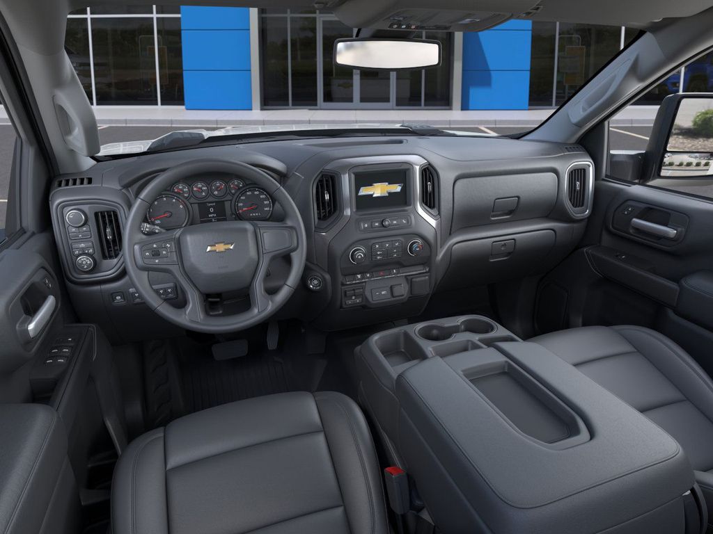 New 2025 White Chevrolet Work Truck image 16