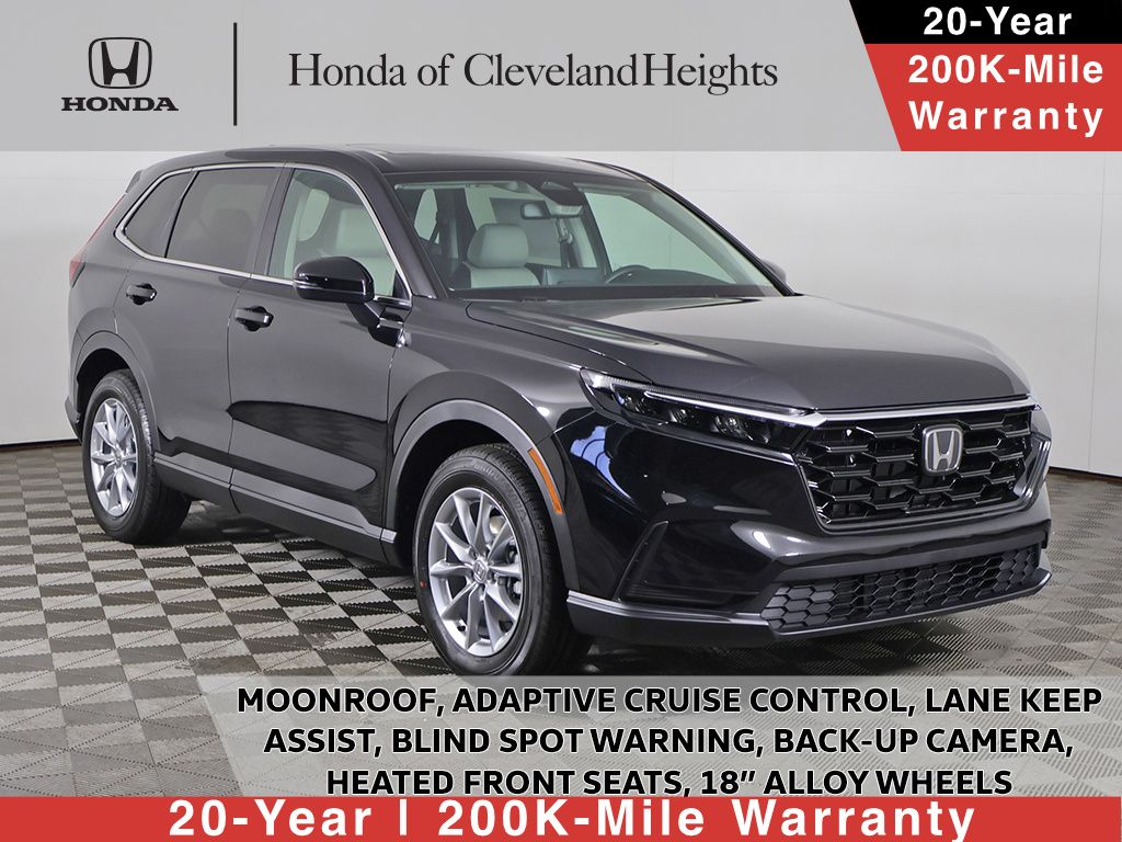 Crystal Black Pearl 2026 Honda CR-V SUV / Crossover All-Wheel Drive Continuously Variable Transmission
