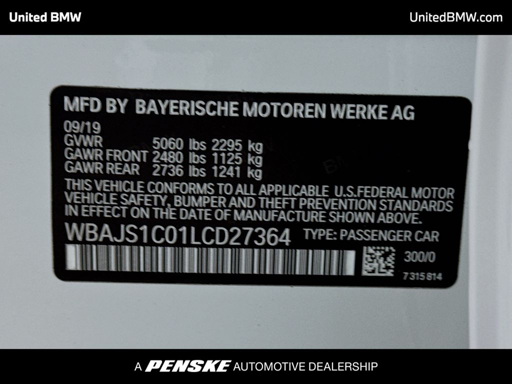 Thumbnail: 2020 BMW 5 Series - 15