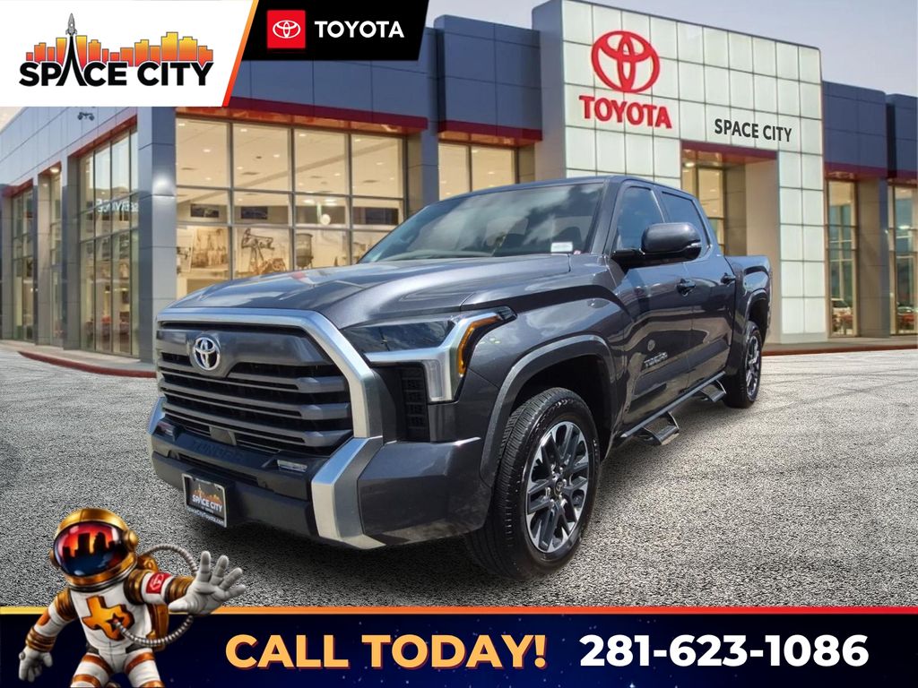 Magnetic Gray Metallic 2025 Toyota Tundra Pickup Truck Four-Wheel Drive Automatic