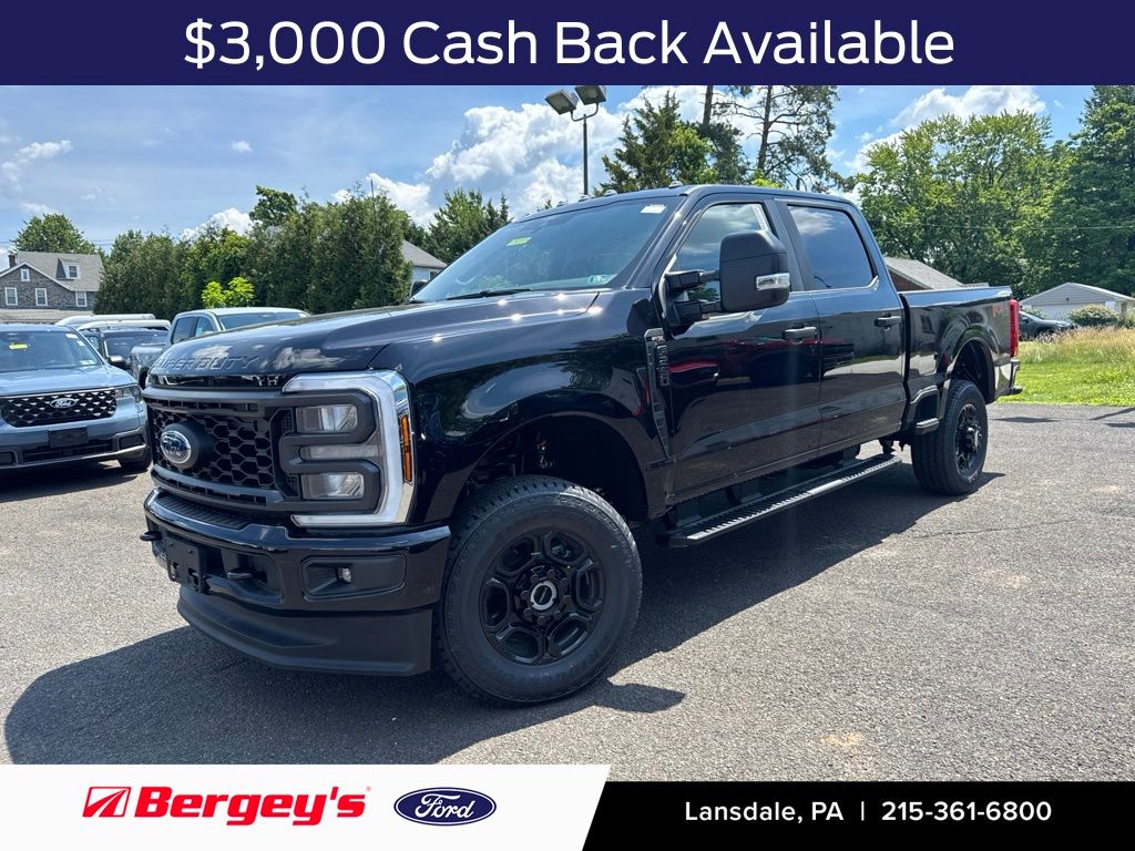 Agate Black Metallic 2026 Ford F-250 Super Duty Pickup Truck Four-Wheel Drive Automatic