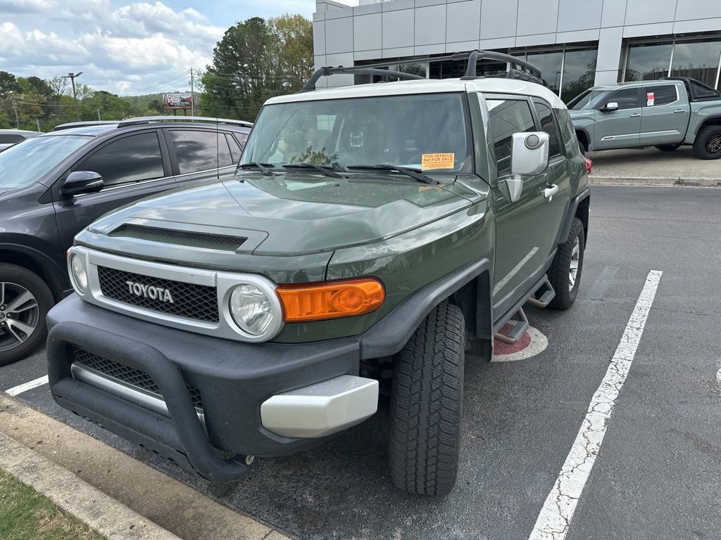 Army Green 2014 Toyota FJ Cruiser 4WD SUV / Crossover Four-Wheel Drive 5-Speed Automatic