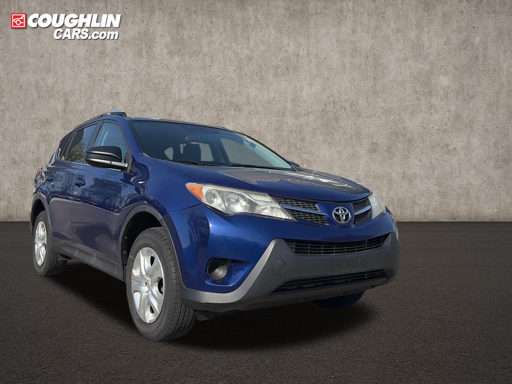 Blue 2015 Toyota RAV4 LE AWD SUV / Crossover All-Wheel Drive 6-Speed Automatic