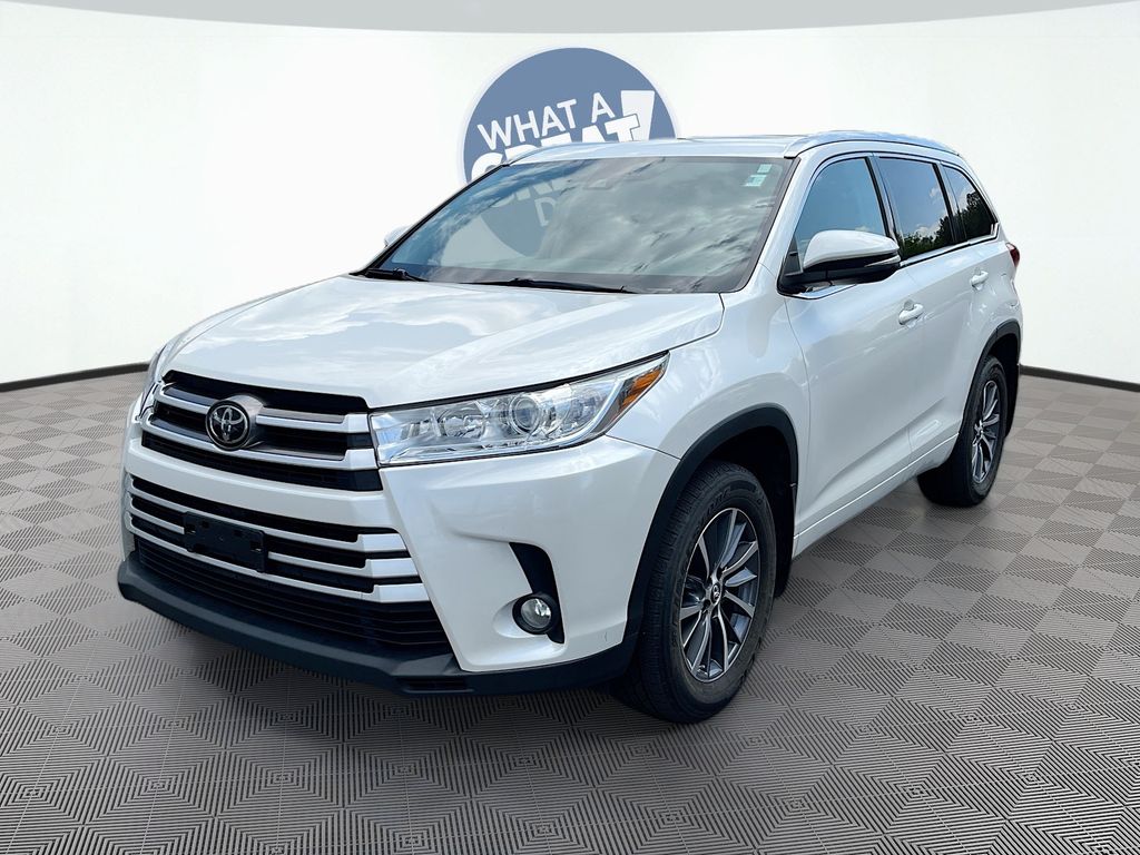 White (Blizzard Pearl) 2017 Toyota Highlander XLE AWD SUV / Crossover All-Wheel Drive 8-Speed Automatic