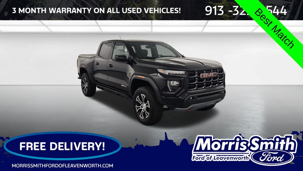 Onyx Black 2024 GMC Canyon Pickup Truck Four-Wheel Drive 8-Speed Automatic