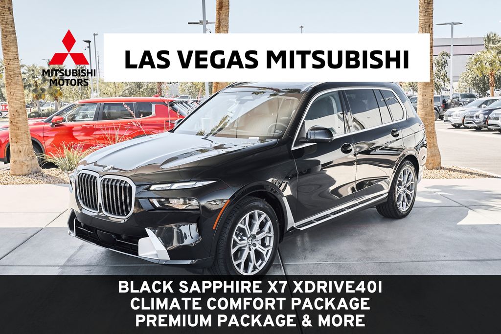 Black Sapphire Metallic 2026 BMW X7 xDrive40i SUV / Crossover All-Wheel Drive 8-Speed Automatic