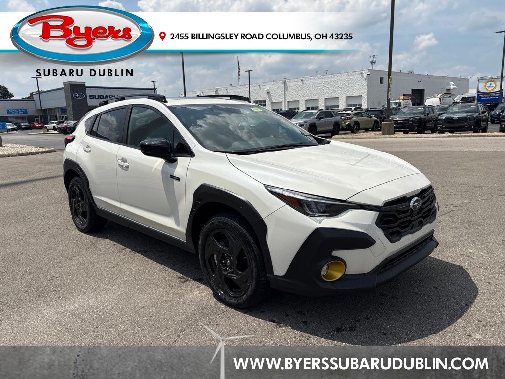 Crystal White Pearl 2026 Subaru Crosstrek Hybrid SUV / Crossover All-Wheel Drive Continuously Variable Transmission