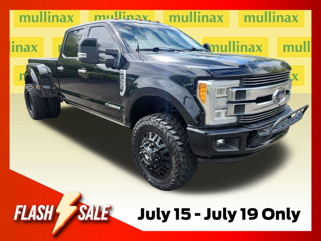 Shadow Black 2018 Ford F-350 Super Duty Pickup Truck Four-Wheel Drive 6-Speed Automatic