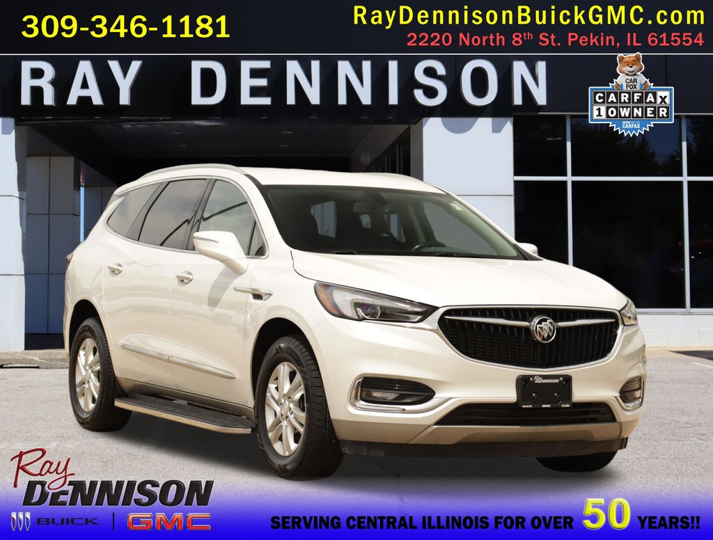 White Frost Tricoat 2021 Buick Enclave SUV / Crossover Front-Wheel Drive 9-Speed Automatic