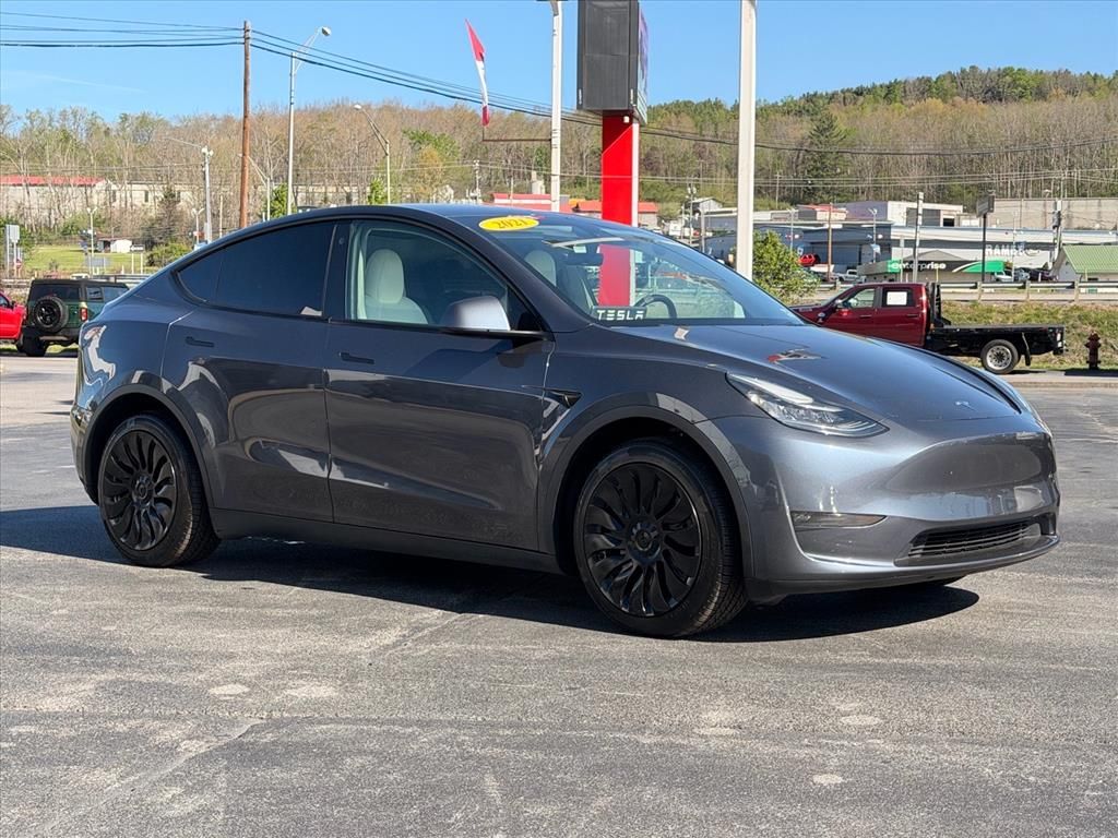 Midnight Silver Metallic 2021 Tesla Model Y Long Range AWD SUV / Crossover All-Wheel Drive 1-Speed Automatic