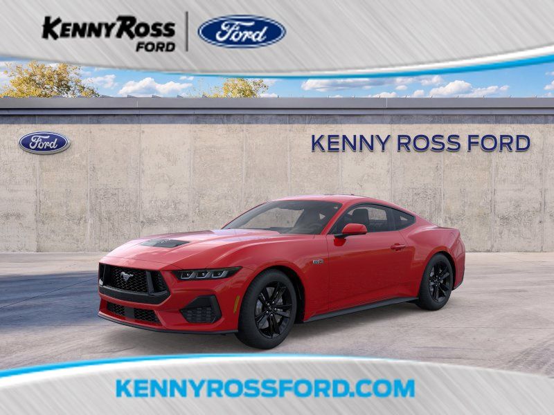 Race Red 2025 Ford Mustang Coupe Rear-Wheel Drive Automatic
