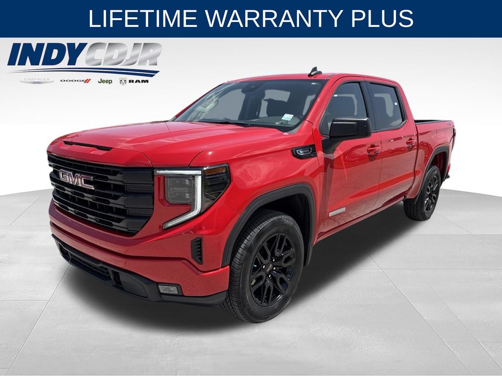 Cardinal Red 2025 GMC Sierra 1500 Pickup Truck Four-Wheel Drive 8-Speed Automatic