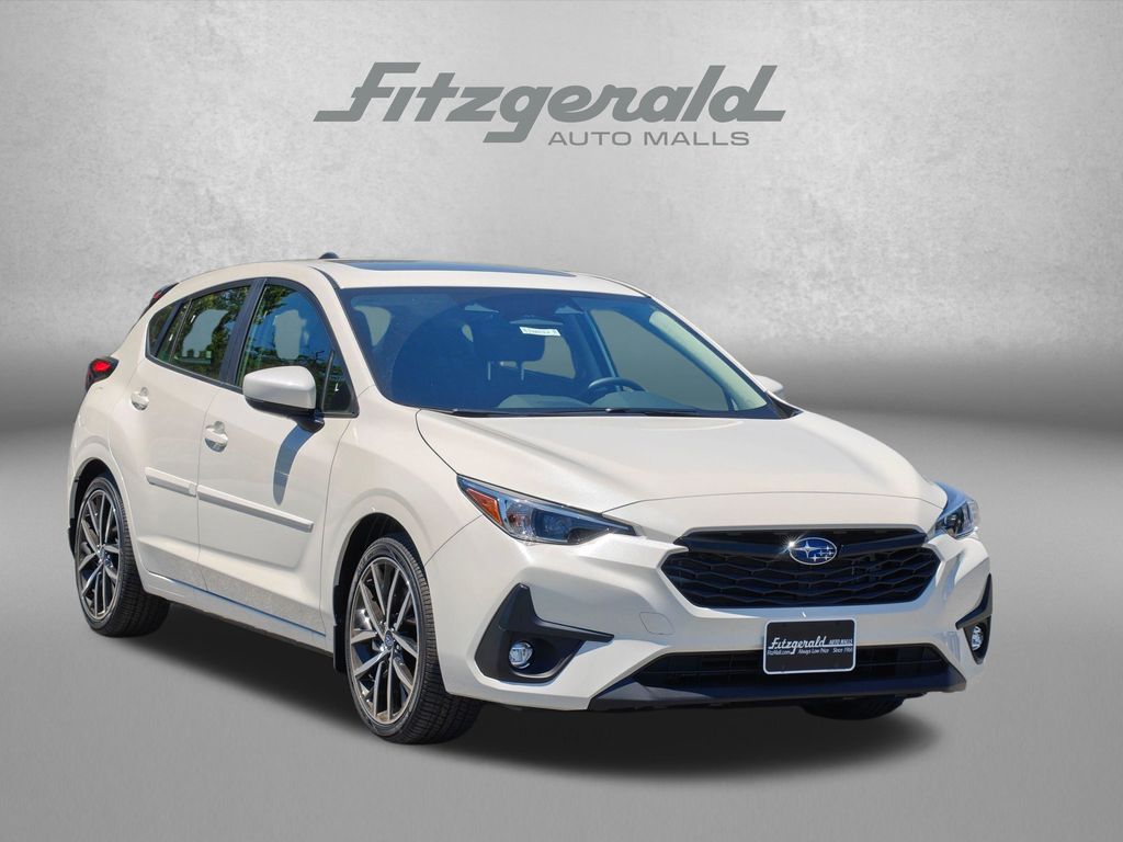 Crystal White Pearl 2026 Subaru Impreza Sport AWD Wagon All-Wheel Drive Continuously Variable Transmission