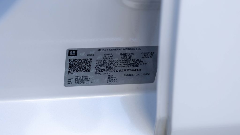 Used 2018 GMC Yukon XL SLT 4D Sport Utility