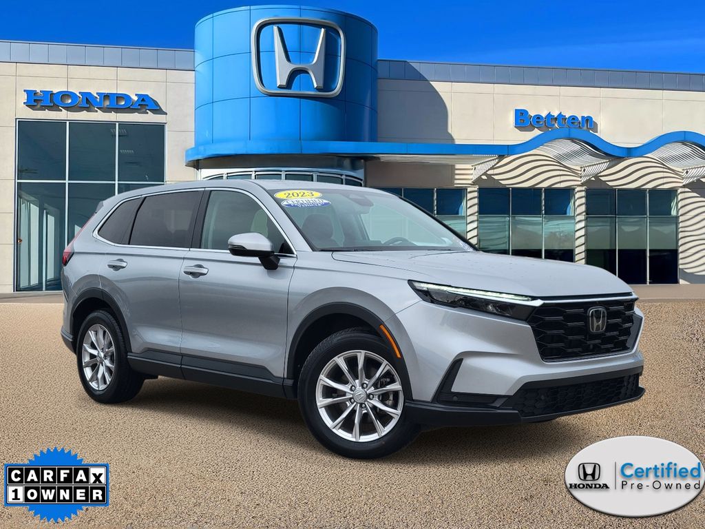 Lunar Silver Metallic 2023 Honda CR-V SUV / Crossover All-Wheel Drive Continuously Variable Transmission