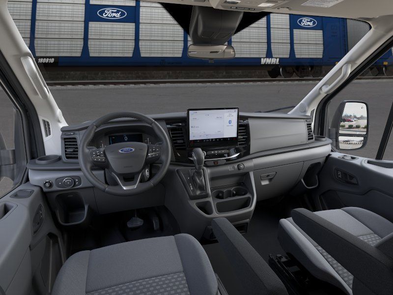 New 2026 Agate Black Metallic Ford Passenger Van XLT image 9