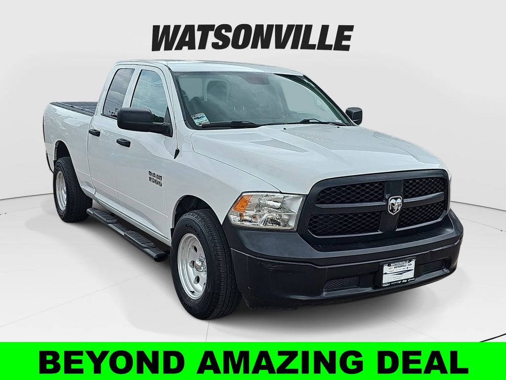 Bright White Clearcoat 2017 RAM 1500 Tradesman Quad Cab RWD Pickup Truck 4X2 8-Speed Automatic