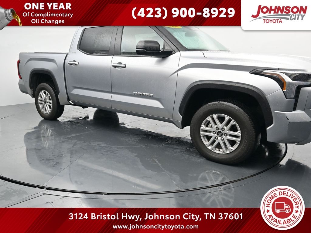 Celestial Silver Metallic 2024 Toyota Tundra Pickup Truck Four-Wheel Drive Automatic