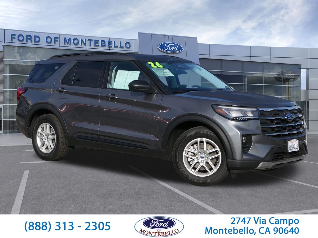 Carbonized Gray 2026 Ford Explorer SUV / Crossover Rear-Wheel Drive Automatic