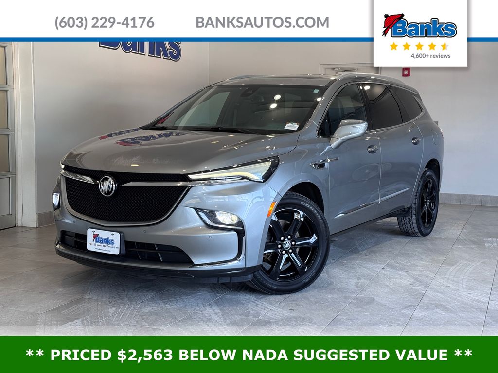 Moonstone Gray Metallic 2023 Buick Enclave Essence AWD SUV / Crossover Four-Wheel Drive 9-Speed Automatic
