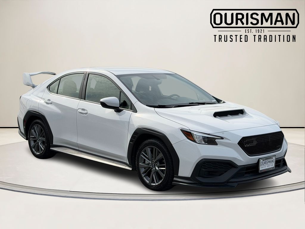 Ceramic White 2022 Subaru WRX Sedan All-Wheel Drive 6-Speed Manual