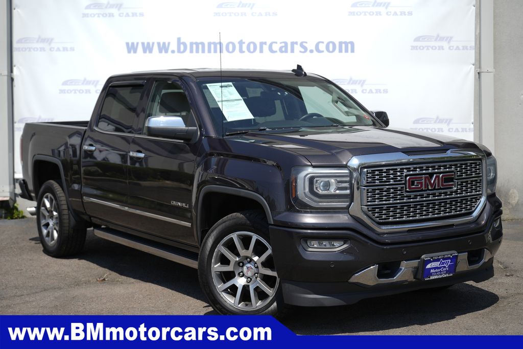 Gray (Iridium Metallic) 2016 GMC Sierra 1500 Pickup Truck Four-Wheel Drive 8-Speed Automatic Overdrive