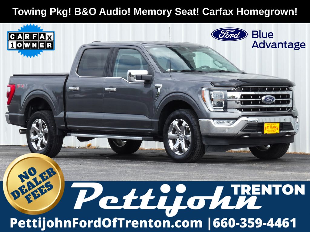 Gray Metallic 2023 Ford F-150 Pickup Truck Four-Wheel Drive Automatic