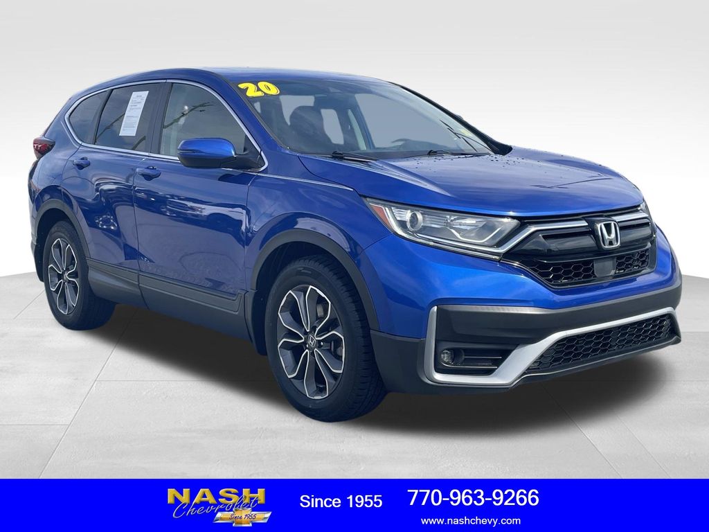Blue 2020 Honda CR-V SUV / Crossover Front-Wheel Drive Continuously Variable Transmission