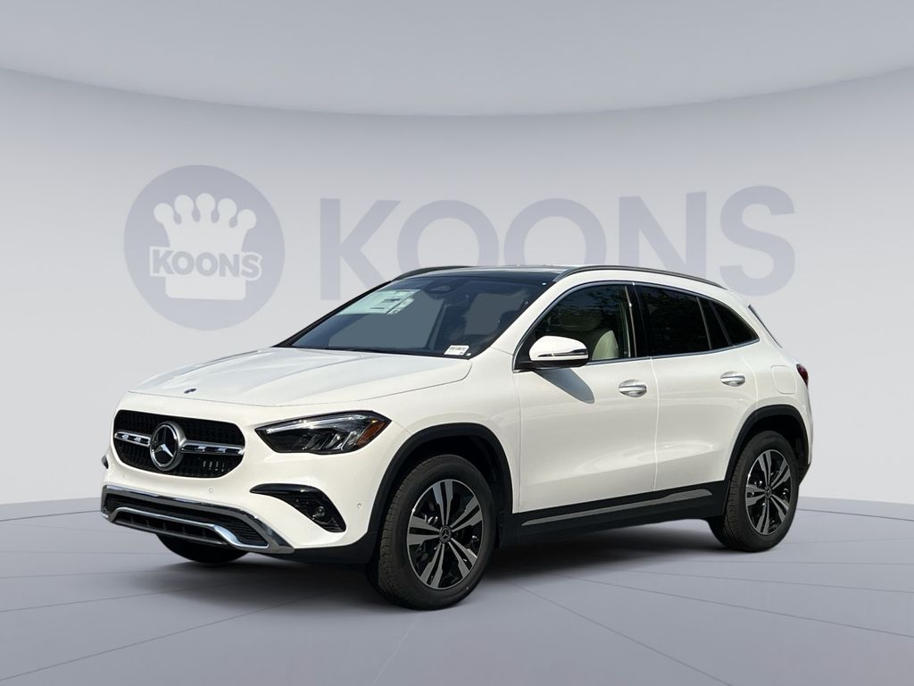 Polar White 2026 Mercedes-Benz GLA 250 4MATIC SUV / Crossover All-Wheel Drive 8-Speed Dual Clutch