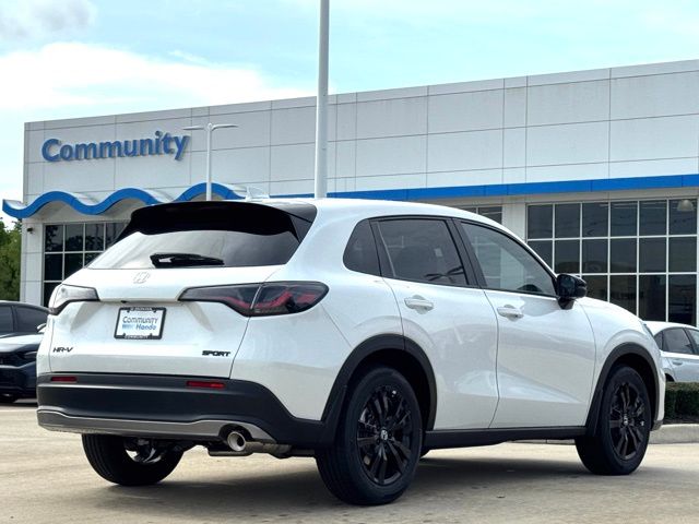 2026 Honda HR-V Sport White at Classic Honda Galveston