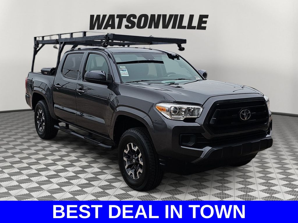 Magnetic Gray Metallic 2021 Toyota Tacoma Pickup Truck Four-Wheel Drive 6-Speed Automatic