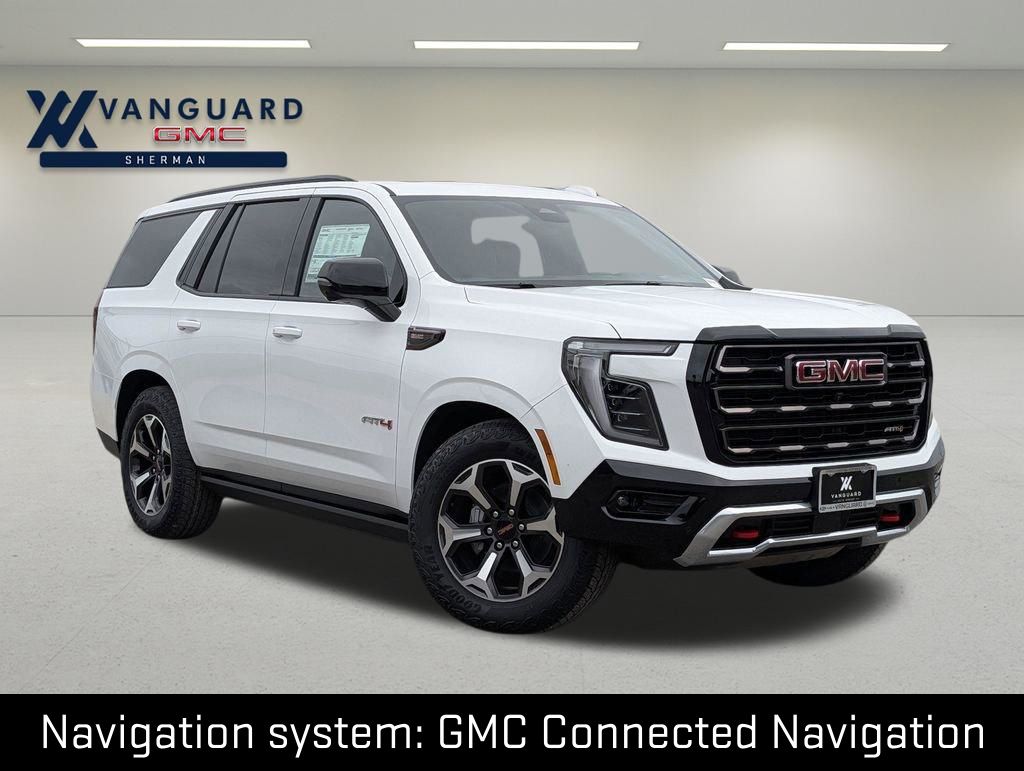 Summit White 2026 GMC Yukon AT4 Ultimate 4WD SUV / Crossover Four-Wheel Drive 
