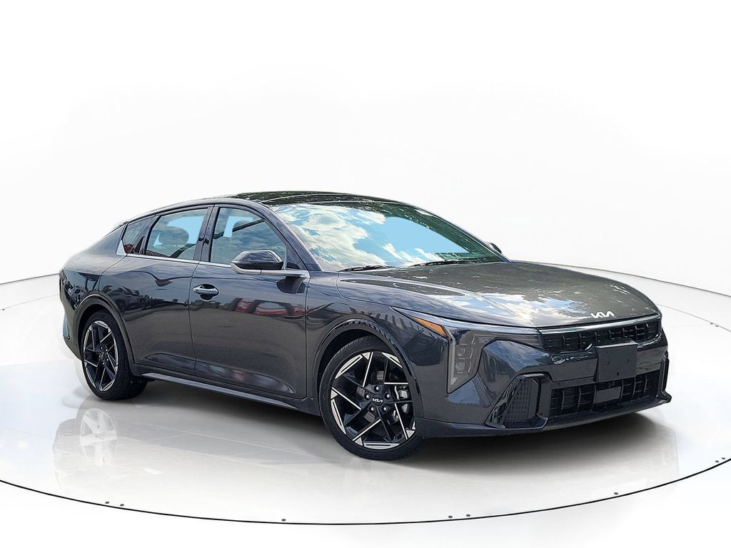 Interstellar Gray 2025 Kia K4 Sedan Front-Wheel Drive Continuously Variable Transmission