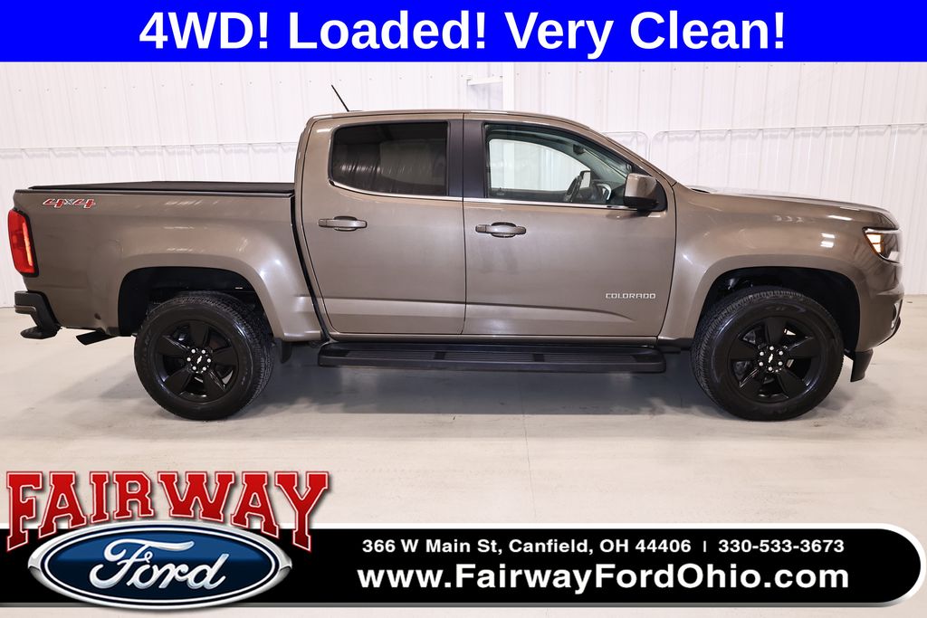 Brownstone Metallic 2016 Chevrolet Colorado LT Crew Cab 4WD Pickup Truck Four-Wheel Drive 6-Speed Automatic
